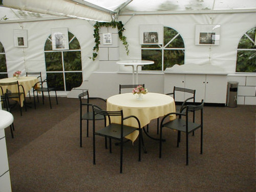 Burg Jagsthausen Dekomauern, Zelt, St�hle, Tische, Bar, K�hltheken uvm.