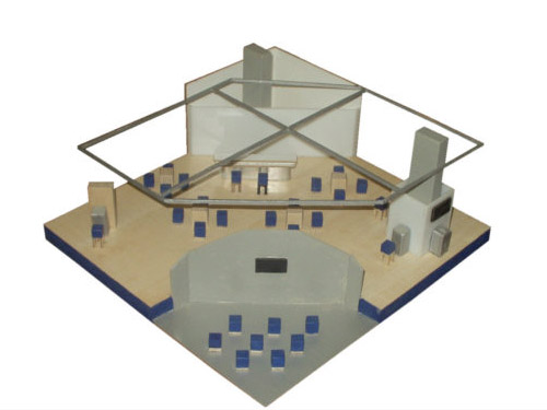 Modell Messestand Sven